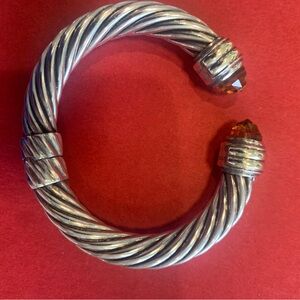 David Yurman woman’s silver/gold bracelet